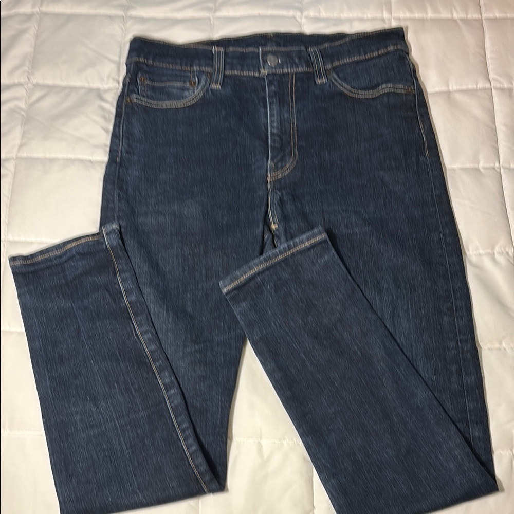Levi's 510 Blue Straight Jeans Classic Style - Picture 5 of 11